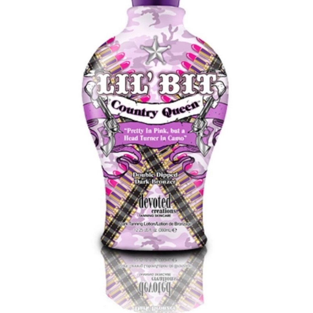 Lil’ bit country queen tanning lotion